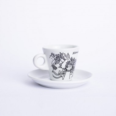 Coffee Cup with Saucer Agrigento TZZ40AG Coffee Cup with Saucer Agrigento TZZ40AG